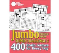 USA Today Jumbo Puzzle Book Super Challenge 2 30 400 Brain Games for Every Day by USA Today USA Today (Auteur)