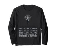 USA Tshirt Liberté Liberté Amérique Libéral Patriote Manche Longue