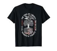 USA Tshirt Liberté Liberté Amérique Libéral Patriote T-Shirt
