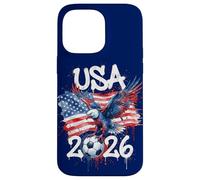USA USA 26 Fan Drapeau Américain Graffiti Art Coque pour iPhone 14 Pro Max