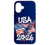 USA USA 26 Fan Drapeau Américain Graffiti Art Coque pour iPhone 16