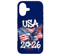 USA USA 26 Fan Drapeau Américain Graffiti Art Coque pour iPhone 17