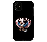 USA USA Patriotic Eagle Lunettes de soleil United States Pride Coque pour iPhone 11