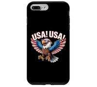 USA USA Patriotic Eagle Lunettes de soleil United States Pride Coque pour iPhone 7 Plus/8 Plus