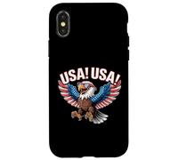 USA USA Patriotic Eagle Lunettes de soleil United States Pride Coque pour iPhone X/XS