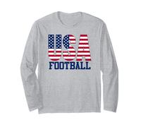 USA with American Flag Football Sports 2028 Manche Longue