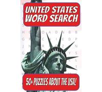 USA Word Search Book for Kids: Easy to Read Puzzles about the United States! | Learn about Cities, States, Landmarks & More! | Ages 8-12 | 50+ Puzzles...Great Gift for Birthdays, Vacation, and Comfort