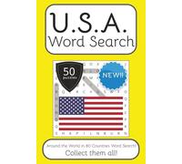 USA Word Search Book: Words Search With Easy To Read Print about USA, Travel, Culture and More | 6x9 inches, 100 pages | 50 puzzles. Ideal for teens, ... English, Spanish, Italian, French and German.