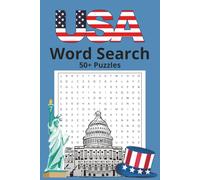 USA Word Search Puzzle Book: 50+ American History Word Search Puzzles for Adults & Teens | Fun & Educational USA-Themed Brain Teasers | Presidents, ... Activity Book, Large Print, 110 Pages, 6x9