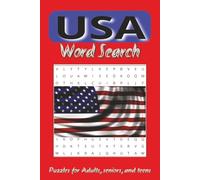 USA Word Search Puzzle Book: Word Searches easy to Read Print about USA, History, American Landmarks and more | 6x9 inches, 110 pages | 50+ puzzles... Gift for vacations, holidays , and free times