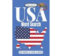 USA Word Search Puzzle Book: Word Searches with Easy to Read, Large Print, about the USA, United States, America, US Travel and More! | 6 x 9 inches | 110 pages | 55 Puzzles