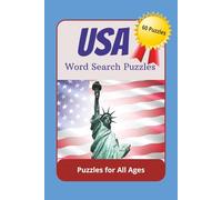 USA Word Search Puzzles: Word Search Puzzles with Easy to Read Print About American History, Historical Figures, Culture, Geography, and More | 6x9 ... for vacations, leisure, and holidays
