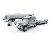 Usaaf 8th Airforce Bomber Resupply Set - 1:72e - Airfix G