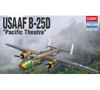 Usaaf B-25D Théâtre Pacifique Chasseur 1:48 Kit De Modèle En Plastique ACADEMY