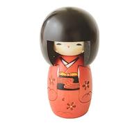 Usaburo Sosaku Kokeshi Poupée Osanago Couleur Rouge Petite taille fabriqué au Japon
