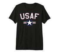 USAF United States Air Force Round US Classic Aviation T-Shirt Haut de Gamme