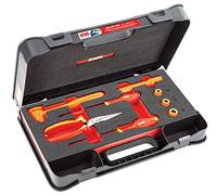 USAG U00980508 Assortiment d'outils isolés pour mise en sécurité, hybrides et électriques, noir