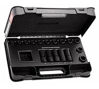 USAG U02359281 - 235 1/2 M/C21 - Assortiment de douilles à chocs en boîtier ABS (18 pcs.)