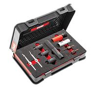 USAG U02720001 Kit universel pour enlever les écrous et les vis antivol, noir