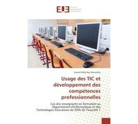 Usage des TIC et développement des compétences professionnelles - Gerard Nya Nouatcha - Universitaires Europeennes - broché - Livre