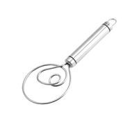 Usage Quotidien Batteur À Œufs Farine Battre Blanc D'oeuf Crème Acier Inoxydable Poignée Suspendue Outil De Mélange Manuel Oeuf Bâton Cuisine Pâte Pain Dessert Biscuits Pour Salle à Manger(21.6x8.1cm)