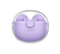 USAMS BU Series BU12 - Ecouteurs sans fil avec micro - intra-auriculaire - Bluetooth - violet