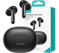 Usams Casque Bluetooth 5.3 Tws X-Don Series Dual Mic Enc Wireless Black/Black Bhuxd01 (Sams-Xd18)