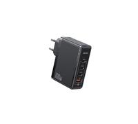 Chargeur Secteur 3 USB-C / 1 USB-A 100W GaN PD 3.0 Ultra Rapide Noir