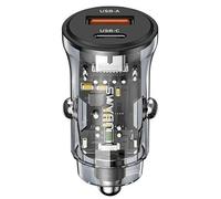 USAMS Chargeur USB-C Allume Cigare 30W