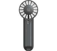 Usams, mini ventilateur de poche USB, rechargeable, 3 vitesses, noir