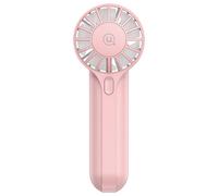 Mini Ventilateur de Poche USB Rechargeable à 3 Vitesses Rose