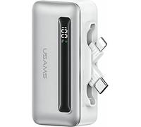 Usams Powerbank 4500Mah Usb-C/Lightning 20W Pd Fast Charge Srebrny/Silver Xb Series 4K5Cd23302 (Us-Cd233)