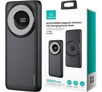 Usams Powerbank Pb62 10000Mah 20W Qc3.0+Pd Magnetic Wireless Fast Charging Black/Black 10Kcd17101 (Us-Cd171)
