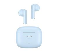 Usams S?uchawki Bluetooth 5.3 TWS US Series Dual mic bezprzewodowe niebieskie/blue BHUUS03, ?couteurs, Bleu