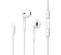 Usams S?uchawki st?r?o EP-24 lightning iPhone 7/8/X/XS/XS Max/XR bia?y/white HSEP2401 (Filaire), ?couteurs, Blanc