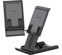 Usams Support de bureau pliable pour téléphone/tablette noir/noir Zj073Zj01 (Us-Zj073)