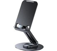 Usams, support de table pliable à 360° pour tablettes et téléphones portables 4,7-12 pouces, noir