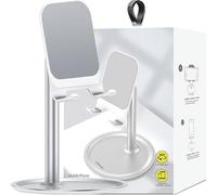 Usams US-ZJ048 support de bureau pour smartphone/tablette - argenté