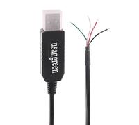 usangreen BMS Câble convertisseur d'interface USB RS485 pour compteur de réseau Victron ET112 EM112 Gerbox GX EM540 FT232RNL RS485 Dongle adaptateur câble de communication