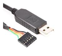 Usangreen Câble USB UART pour carte Galileo, 1,8 m, chipset FTDI, niveau TTL 5 V, compatible avec microcontrôleur, ordinateur mono-carte, appareil embarqué