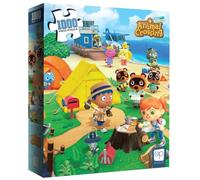 USAopoly- Animal Crossing: New Horizons “Welcome to 1000-Piece Puzzle, TOP-PZ011, Multicolor, Plusieurs Couleurs.