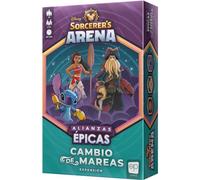 USAopoly Disney Sorcerer's Arena : Changement de marée | Extension | Jeu de société de stratégie pour Adultes et Jeunes | à partir de 13 Ans | 2 à 4 Joueurs | 35 Minutes par Partie | Espagnol