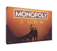 Usaopoly Monopoly : Dune | Jouez comme l'anneau ducal, Crysknife, Gom Jabbar et plus | Jeu de collection sous licence officielle basé sur The Movie Dune