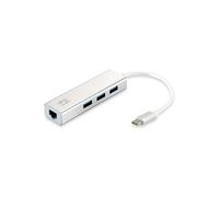 USB-0504 Adaptateur 4 Ports 3 x USB-C 3.0, 1 x Port GE