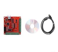 USB 100 Khz 4 axes pour contrôleur de mouvement CNC pour, pour carte de dérivation pilote d'interface avec alimentation 24 V DC pour moteurs pas à pas et commande de broche