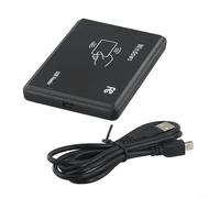 USB 125 kHz pour lecteur RFID sans contact pour applications de carte d'identité intelligente, sortie clavier automatique pour EM4100