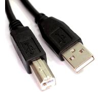 USB 2,0 24AWG Haute Vitesse câble Imprimeur Cordon A vers B Noir 1 m [1 mètre/1m]