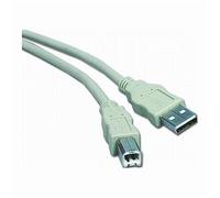 Usb 2.0 A-B 2 M Câble, Blanc / Gris, Usb 2.0, Usb Câbles, Câbles, Réduction, Commutateurs