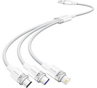 Usb 2.0 A To 3W1 6A Vention Ctrwg cable 1.5M (White)