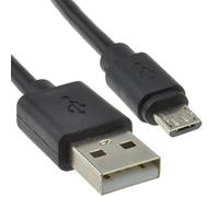 USB 2,0 A vers Micro B Données et Chargement 24AWG câble 0,6 m 60 cm Cordon Noir [0.6 mètre/0,6m]